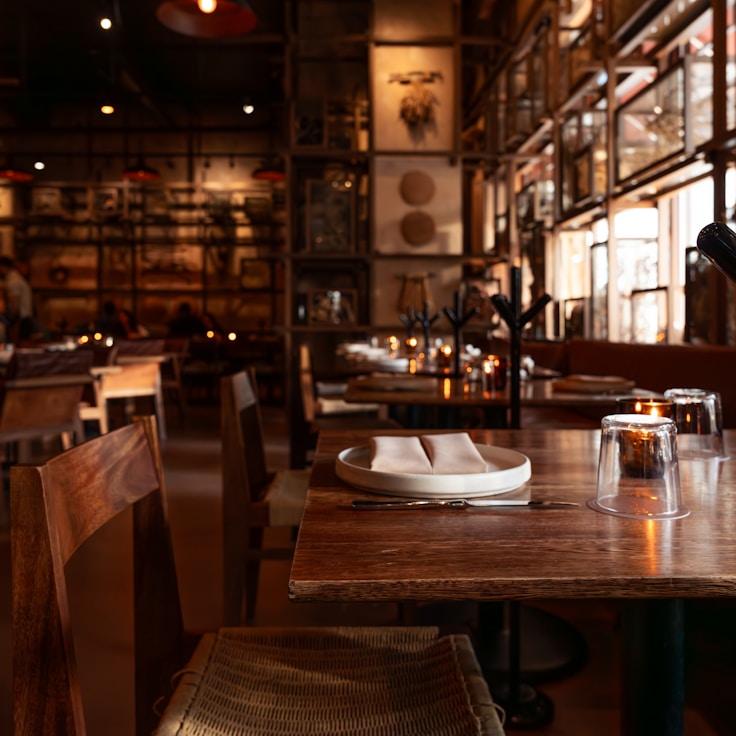 Shared dishes and family-style dining